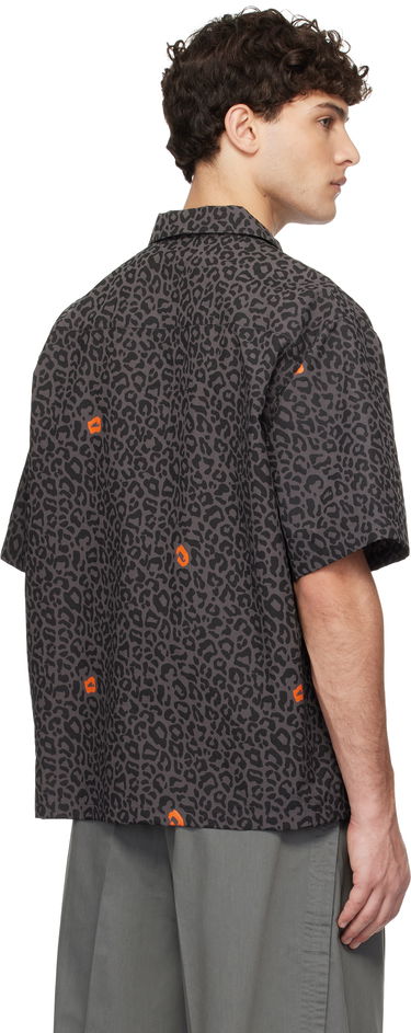 Skjorte UNDERCOVER UNDERCOVER Leopard Print Shirt Grå | UP1E4409-1, 2