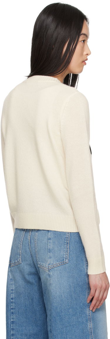 Sweater Max Mara Weekend Max Mara Kansas Graphic Print Sweater Hvid | 2515361011600, 2