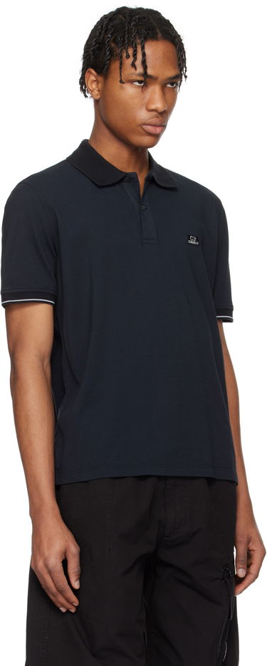 Polo skjorte C.P. Company C.P. Company Tacting Piquet Polo Mørkeblå | 18CMPL130A006263G, 1