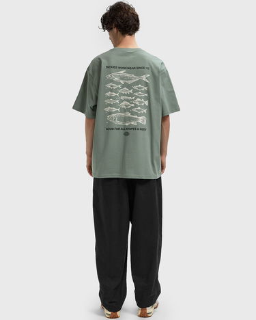 T-shirt Dickies Laryville Graphic Short Sleeve T-Shirt Grøn | DK0A87QGL191, 2