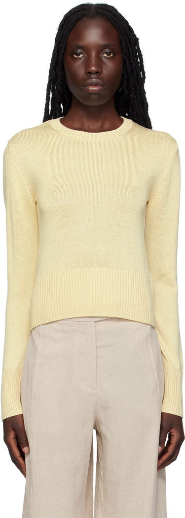 Sweater TOTEME TOTEME Crewneck Knit Sweater Gul | 233-5151-342, 0