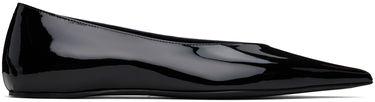 Sneakers og sko TOTEME Asymmetric Ballerina Flats Sort | 244-WAS990-LE0091, 0