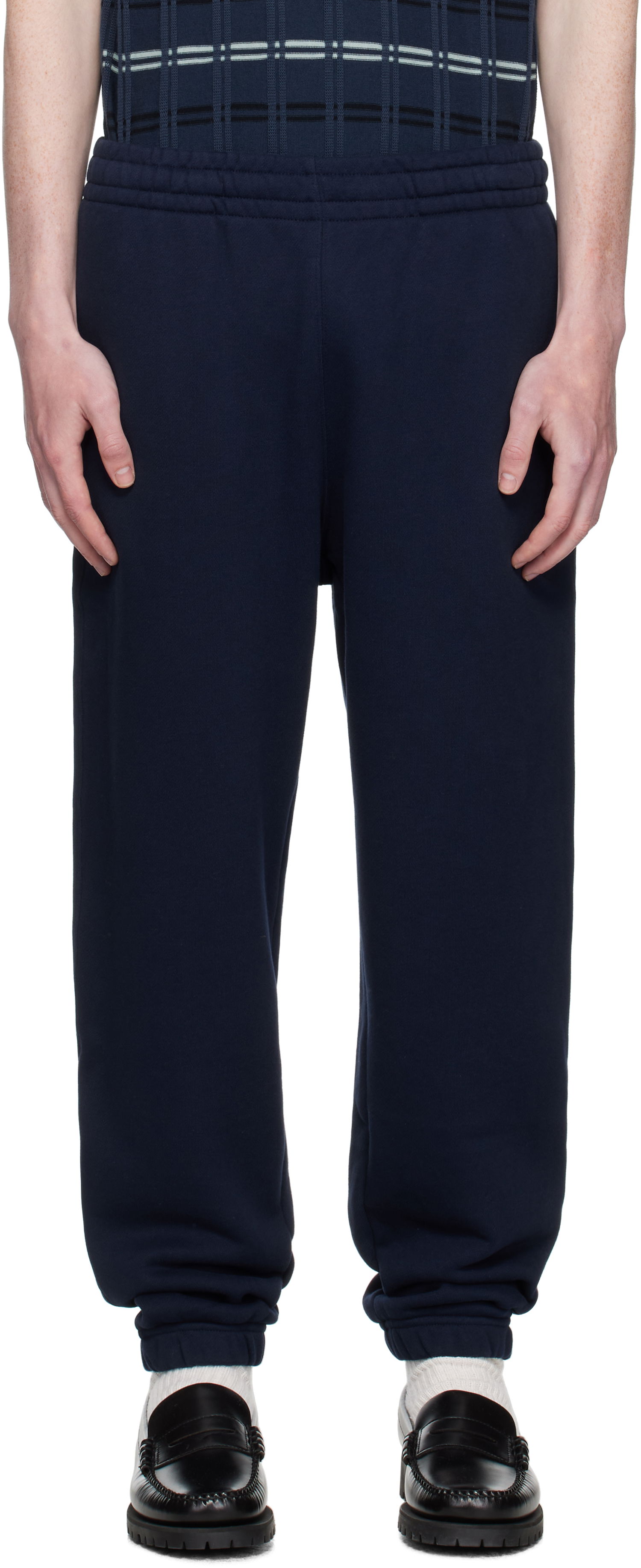 Joggingbukser Lacoste Lacoste Fleece Sweatpants Mørkeblå | XH7760_166, 0