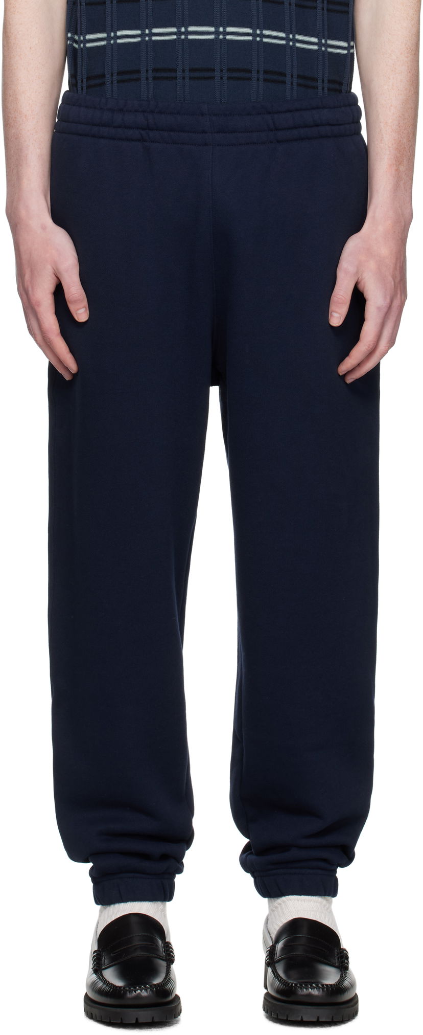 Joggingbukser Lacoste Lacoste Fleece Sweatpants Mørkeblå | XH7760_166
