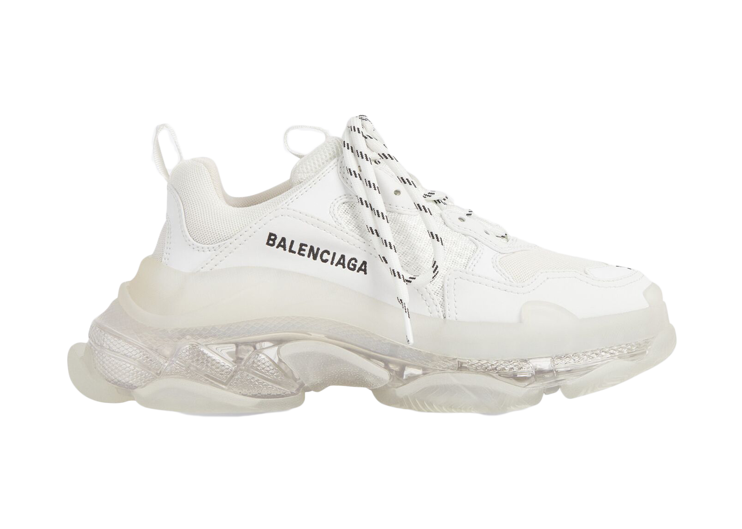 Sneakers og sko Balenciaga Triple S Clear Sole White Hvid | 541624W2FB19000, 0