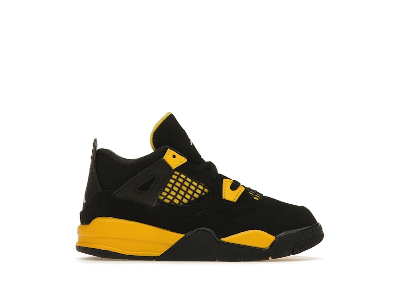 Sneakers og sko Jordan Jordan 4 Retro Thunder (TD) Sort | BQ7670-017, 0