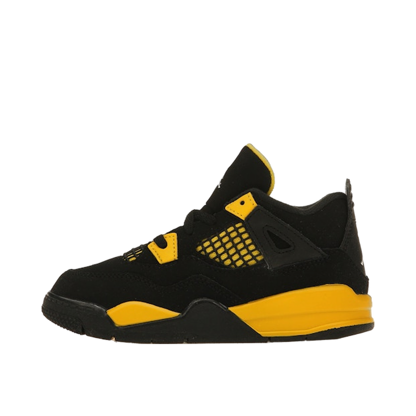 Sneakers og sko Jordan Jordan 4 Retro Thunder (TD) Sort | BQ7670-017