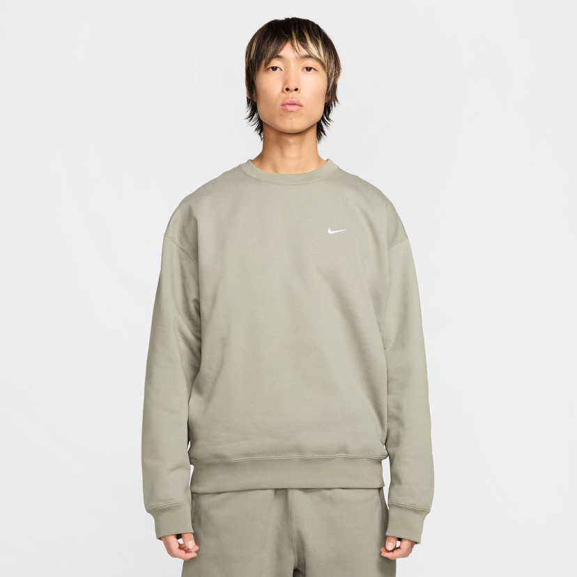 Sweater Nike Solo Swoosh Fleece Crewneck Sweatshirt Grøn | DX1361-320