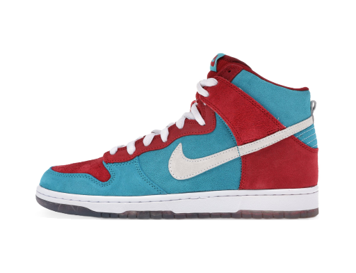 Skateboarding Nike SB SB Dunk High Bloody Gums Turkis | 313171-611