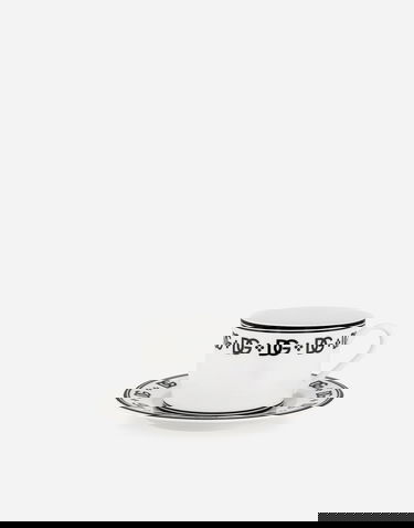 Home decor Dolce & Gabbana Dolce & Gabbana Tea Cup & Saucer Set Hvid | TC0S11TCALHU0082, 1