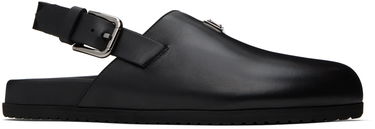 Sneakers og sko Dolce & Gabbana Black Logo Mules Sort | A80402AQ765, 0