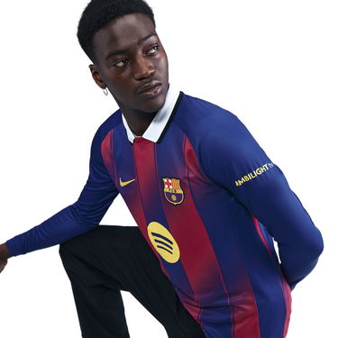 Jersey Nike FCB Nike Long Sleeve Jersey Blå | hj4611-456, 2