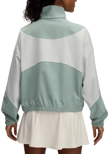 Vindjakke Under Armour Rival Woven Colorblock Cropped Jacket Flerfarvet | 1389631-348, 1