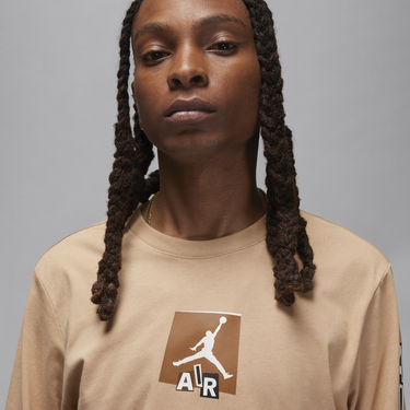 Sweatshirt Jordan Graphic T-shirt Beige | FD7017-200, 3
