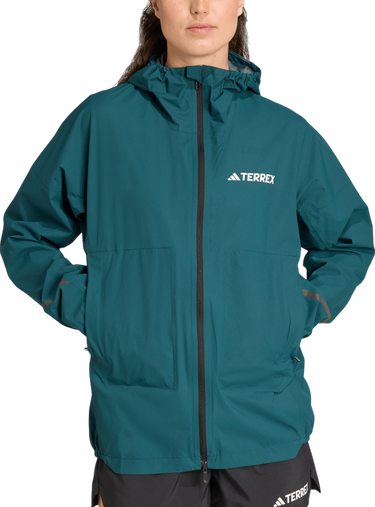 Vindjakke adidas Performance Hooded Jacket Terrex Xperior 2.5 Layer Light Climaproof Turkis | jz0853, 0