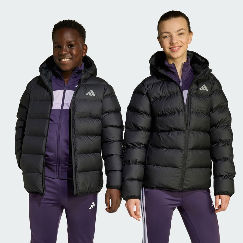 Jakke adidas Performance Kids' Padded Jacket Sort | JL7430