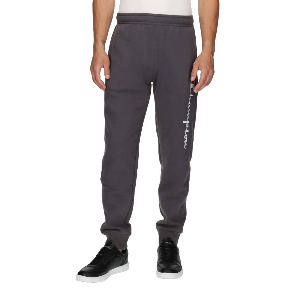Joggingbukser Champion Ribbed Cuff Sweatpants Grå | 219418-ES508, 0