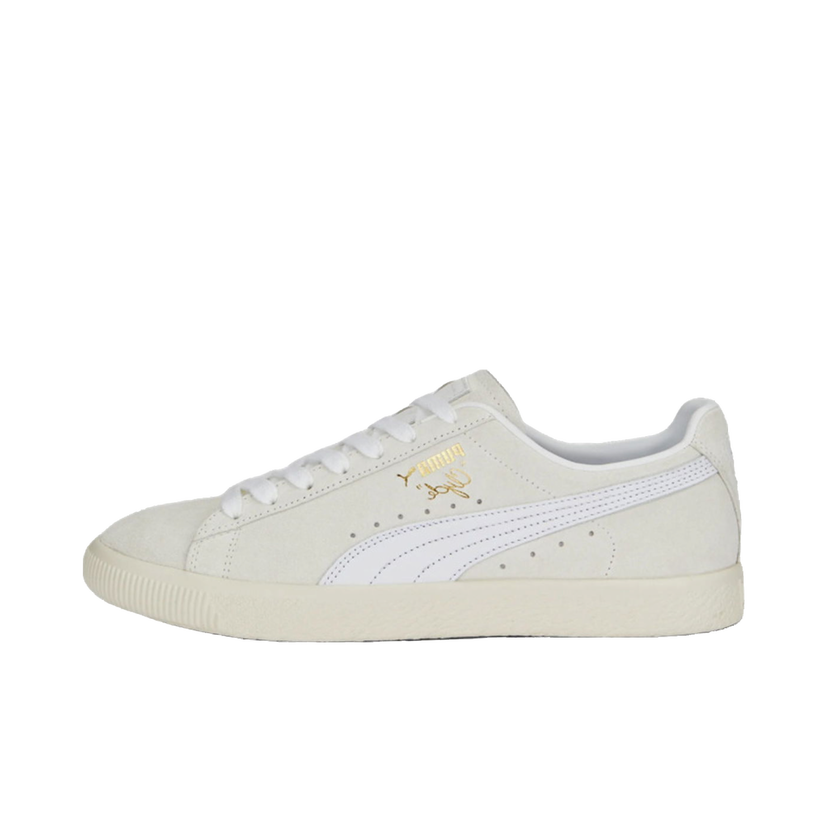 Sneakers og sko Puma Clyde Premium Frosted Ivory Hvid | 391134-01