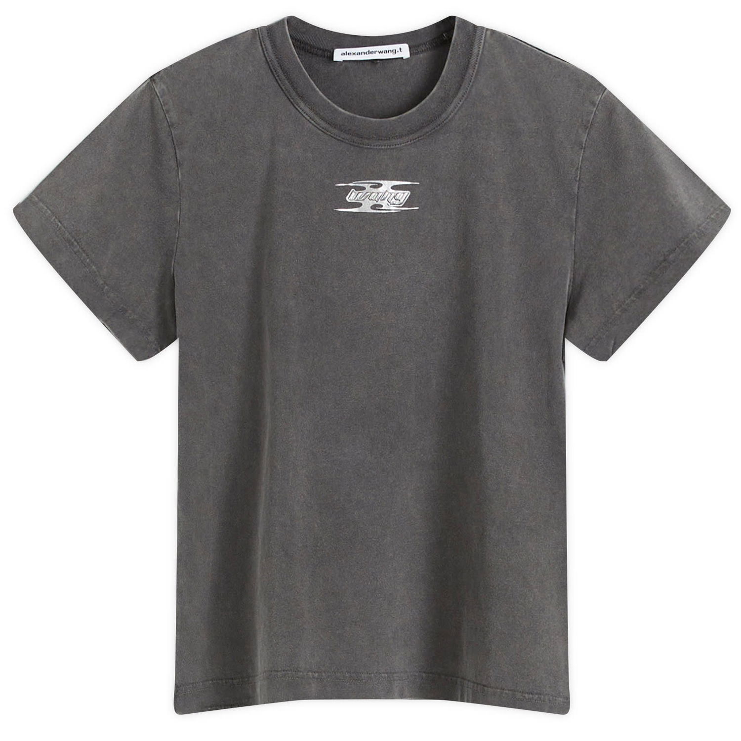T-shirt Alexander Wang Logo Graphic T-shirt Grå | 4CC4241514-208A, 0