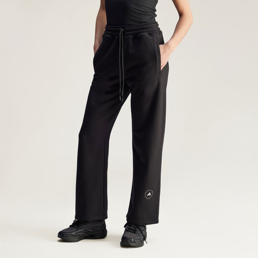 Joggingbukser adidas Performance adidas by Stella McCartney Straight Leg Sweatpants Sort | JJ0102