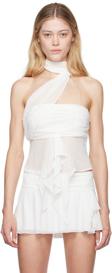 Nederdel GUIZIO Guizio Wrap Around Tank Top Hvid | P24119W096, 0