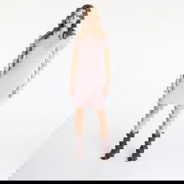 Kjole Emporio Armani EA7 Emporio Armani Train Evolution Short Sleeve Dress Lyserød | 7W000478AF12500U4079, 0