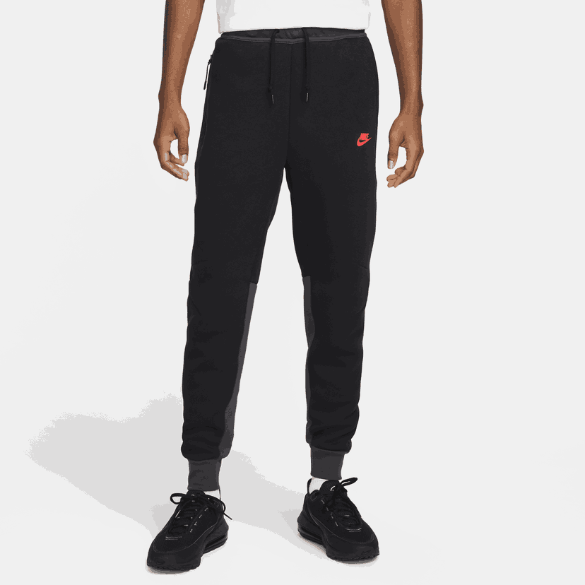 Joggingbukser Nike Sportswear Tech Fleece Sort | FB8002-013