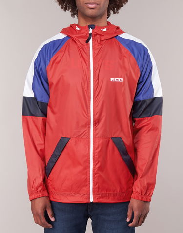 Vindjakke Levi's COLORBLOCK WINDRUNNER Rød | 79577-0000, 3