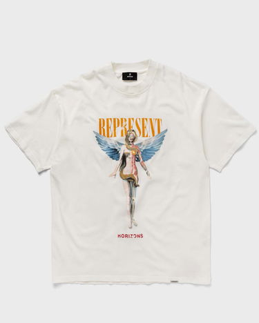 T-shirt Represent Clo Represent REBORN T-SHIRT Beige | MLM434-72, 0