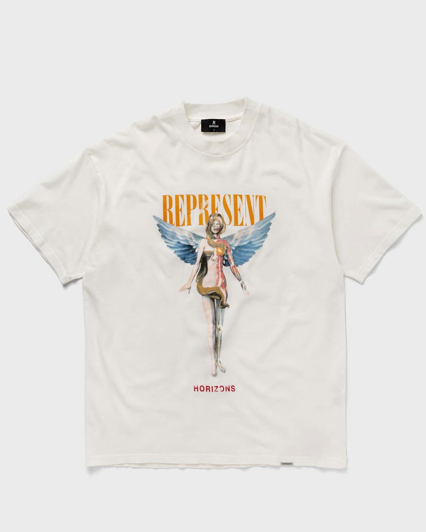 T-shirt Represent Clo Represent REBORN T-SHIRT Beige | MLM434-72
