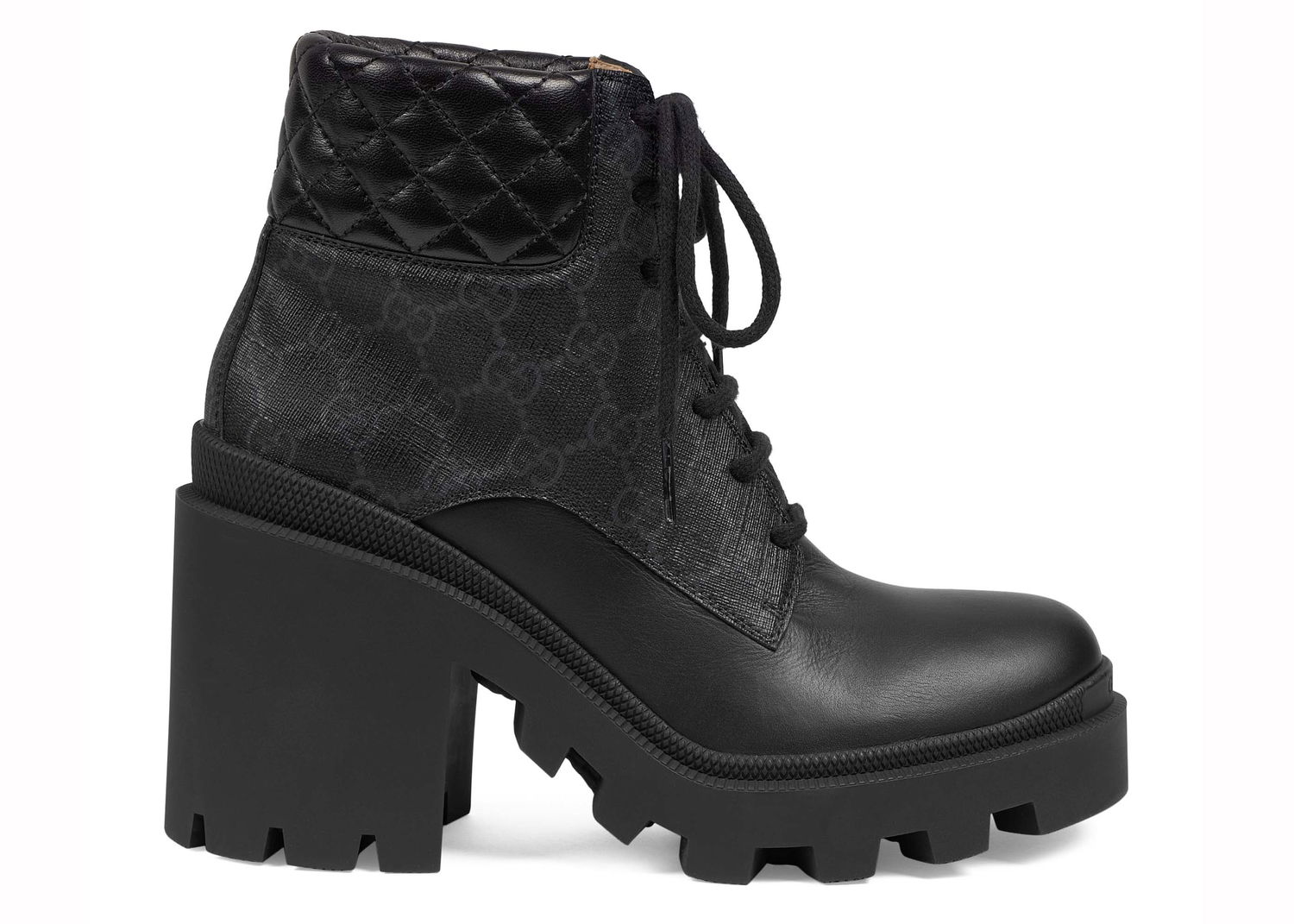 Sneakers og sko Gucci GG Ankle Boot Black Sort | 659691 UC810 1000, 0