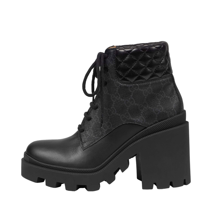 Sneakers og sko Gucci GG Ankle Boot Black Sort | 659691 UC810 1000