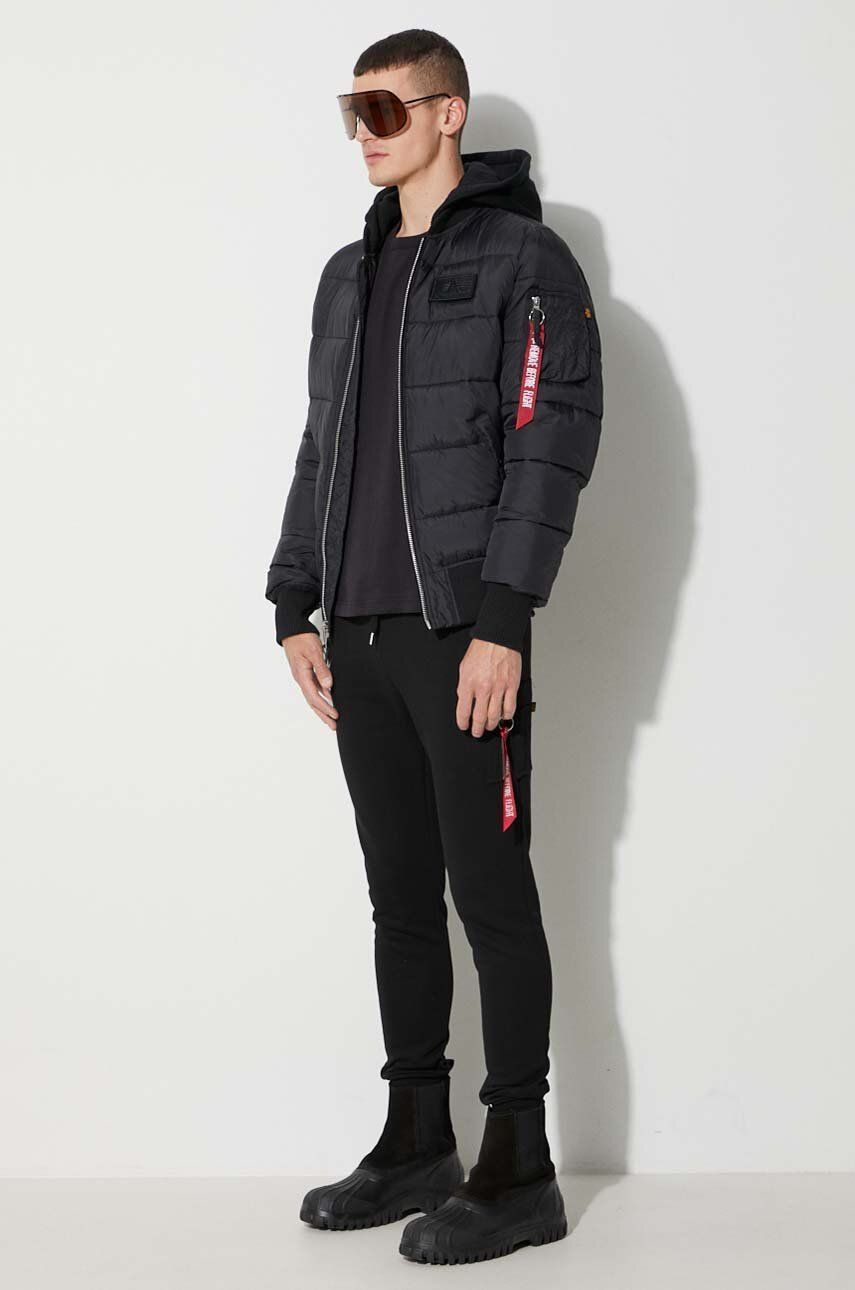 Joggingbukser Alpha Industries NASA Cargo Sweat Pant Sort | 118369-03, 1