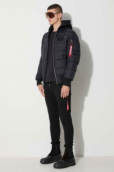 Joggingbukser Alpha Industries NASA Cargo Sweat Pant Sort | 118369-03, 1