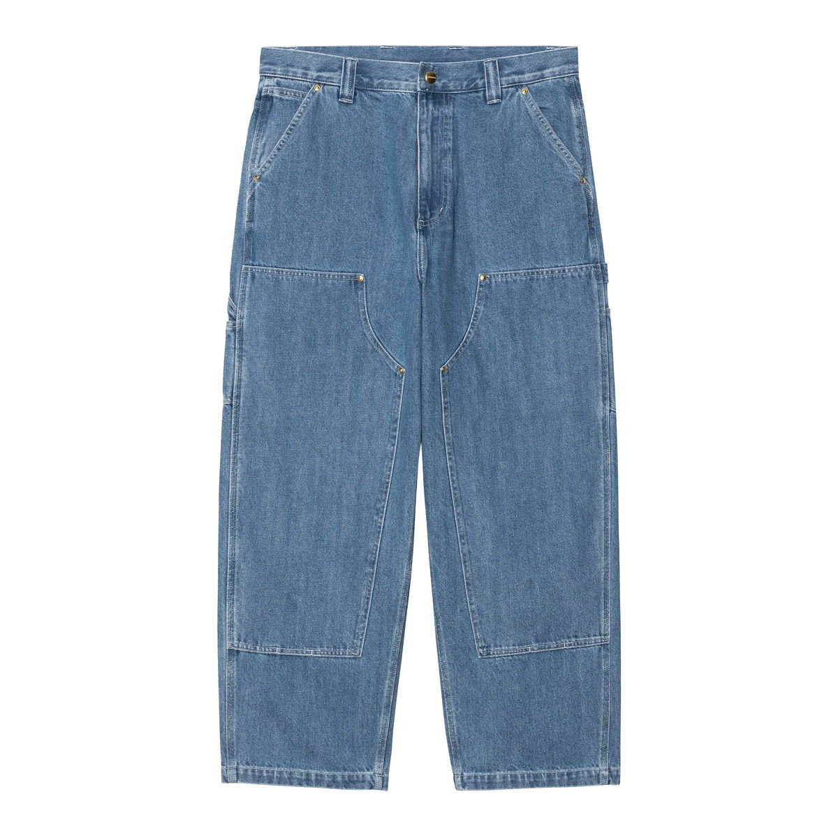 Jeans Carhartt WIP Carhartt WIP Nash Double Knee Pants Blå | A251018_6, 1