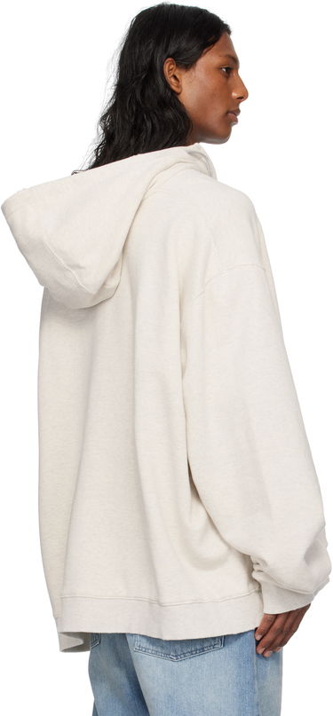 Sweatshirt Maison Margiela Maison Margiela Stamp Logo Zip Hoodie Beige | S50HG0048 S25614, 2