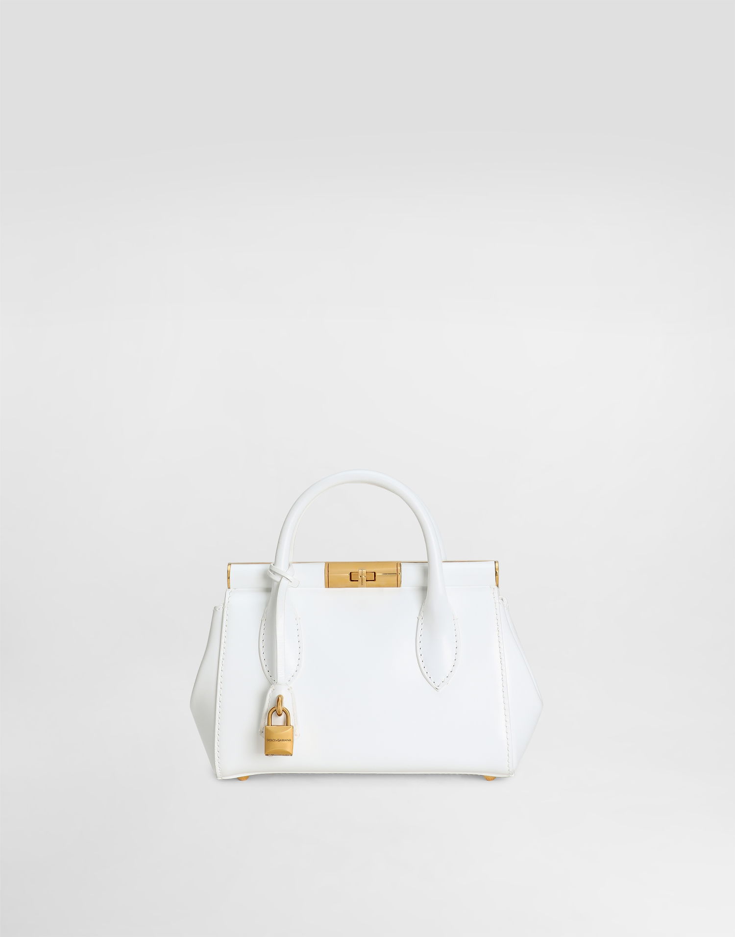 Håndtaske Dolce & Gabbana Dolce & Gabbana Marlene Handbag Hvid | BB7744A3G1980002, 0