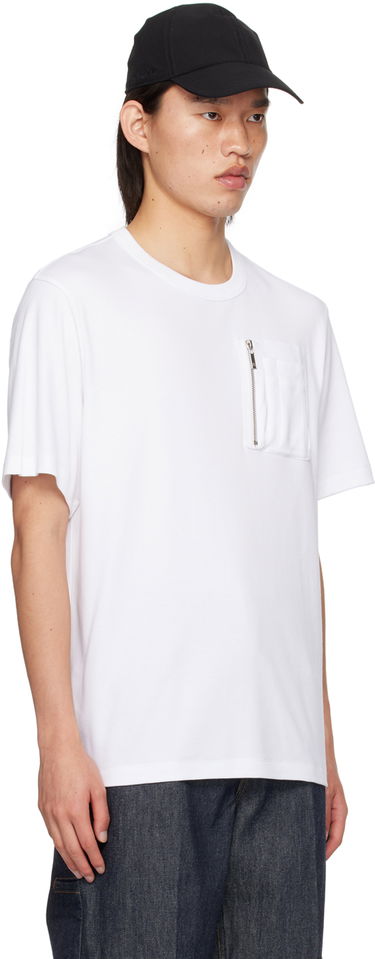 T-shirt Helmut Lang Utility Pocket T-Shirt Hvid | O04HM596, 1