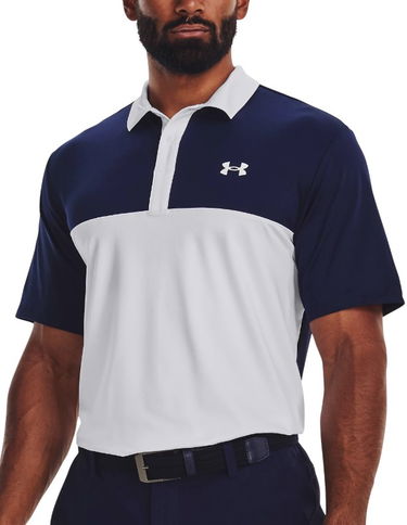 Polo skjorte Under Armour Performance 3.0 Color Block Polo Shirt Flerfarvet | 1377375-100, 0