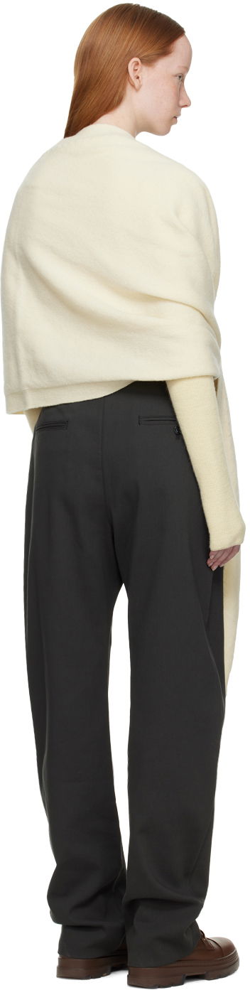 Tørklæde LEMAIRE Wrap Scarf Gul | KN669 LK107, 2