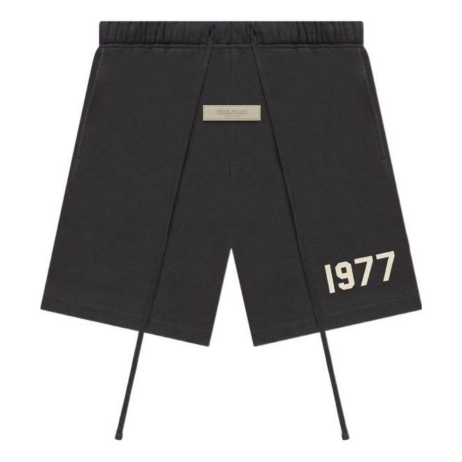 Shorts Fear of God Essentials '1977' Fleece Shorts Sort | FOG-SS22-124