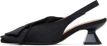 Sneakers og sko GANNI GANNI Bow Kitten Heel Pumps Sort | S2848, 2