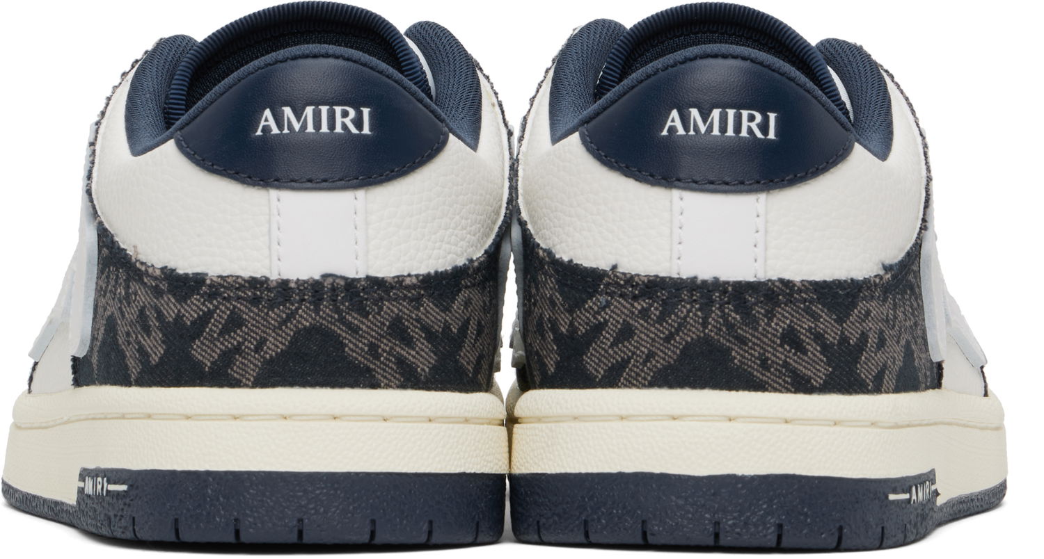 Sneakers og sko AMIRI MA Quad Skel Top Low Hvid | AMFOSR1096, 1