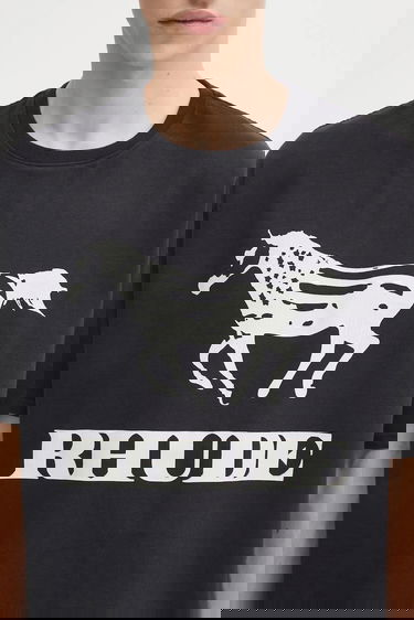 T-shirt Rhude Dinero T-shirt with Horse Print Sort | RHFW25TT01012, 3