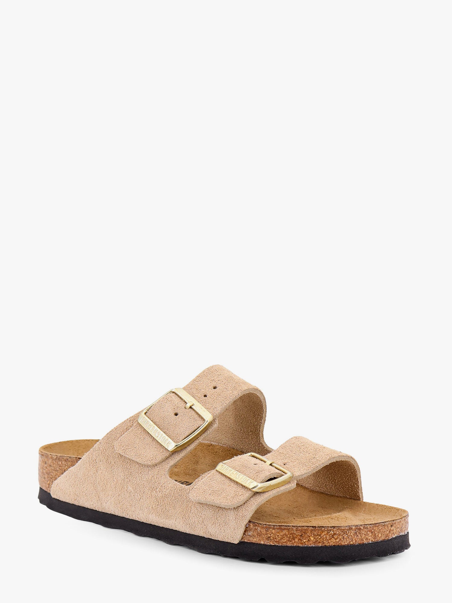 Sneakers og sko Birkenstock Birkenstock Arizona Suede Sandals Beige | 1029260SANDCASTL, 1