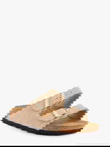 Sneakers og sko Birkenstock Birkenstock Arizona Suede Sandals Beige | 1029260SANDCASTL, 1