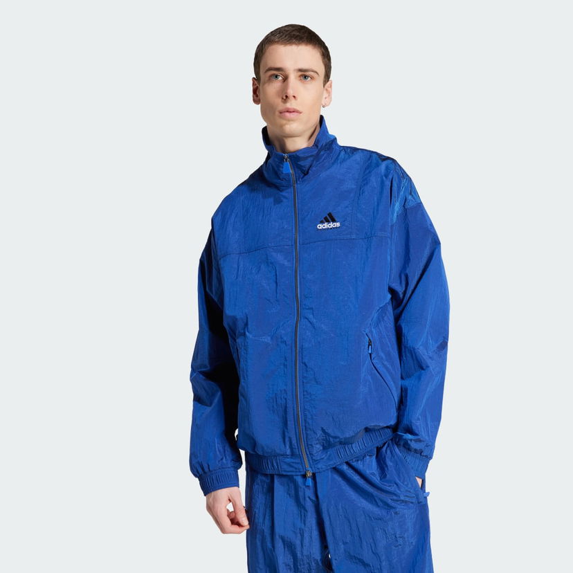 Vindjakke adidas Performance EQT Track Jacket Blå | JP0186