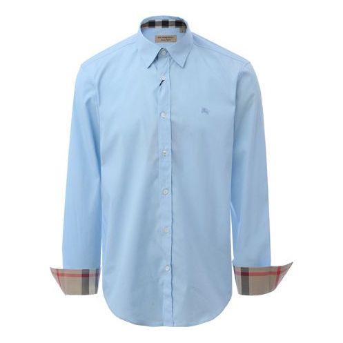 Skjorte Burberry Classic Long Sleeve Shirt Blå | 39911601