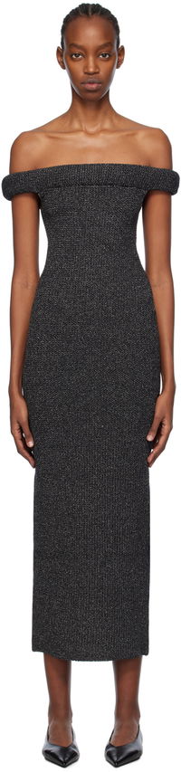 TOTEME Off-The-Shoulder Midi Dress