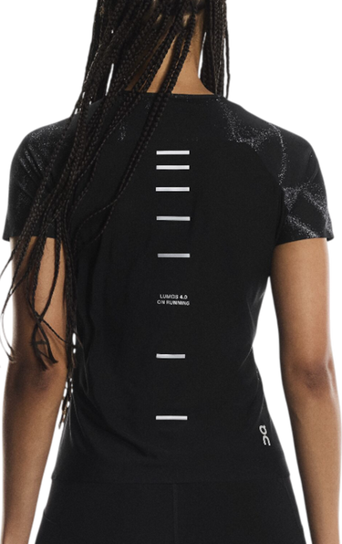 T-shirt On Running Reflective Pattern Performance T-Shirt Lumos Sort | 1wf30270553, 1